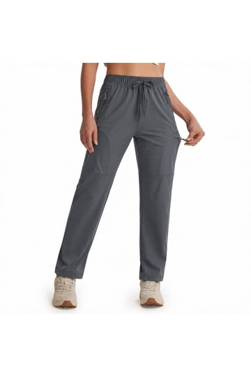slim fit dress slacks Construct Grey Bistretch Dress Pants 29x34 / Grey main image 1
