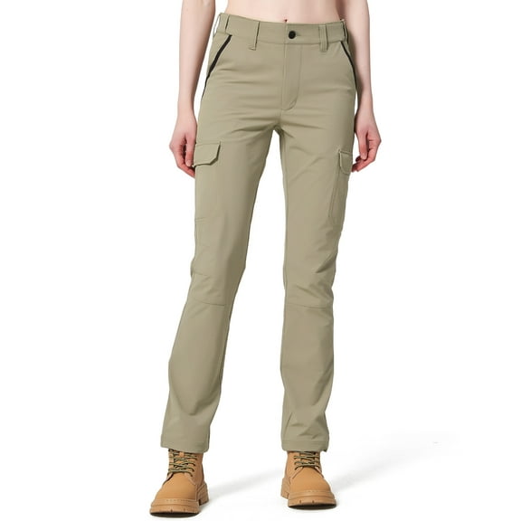 Women's Hiking Pants Quick Dry Lightweight Cargo Pants with 6 Pockets UPF 50+ Work Outdoor Golf Walking