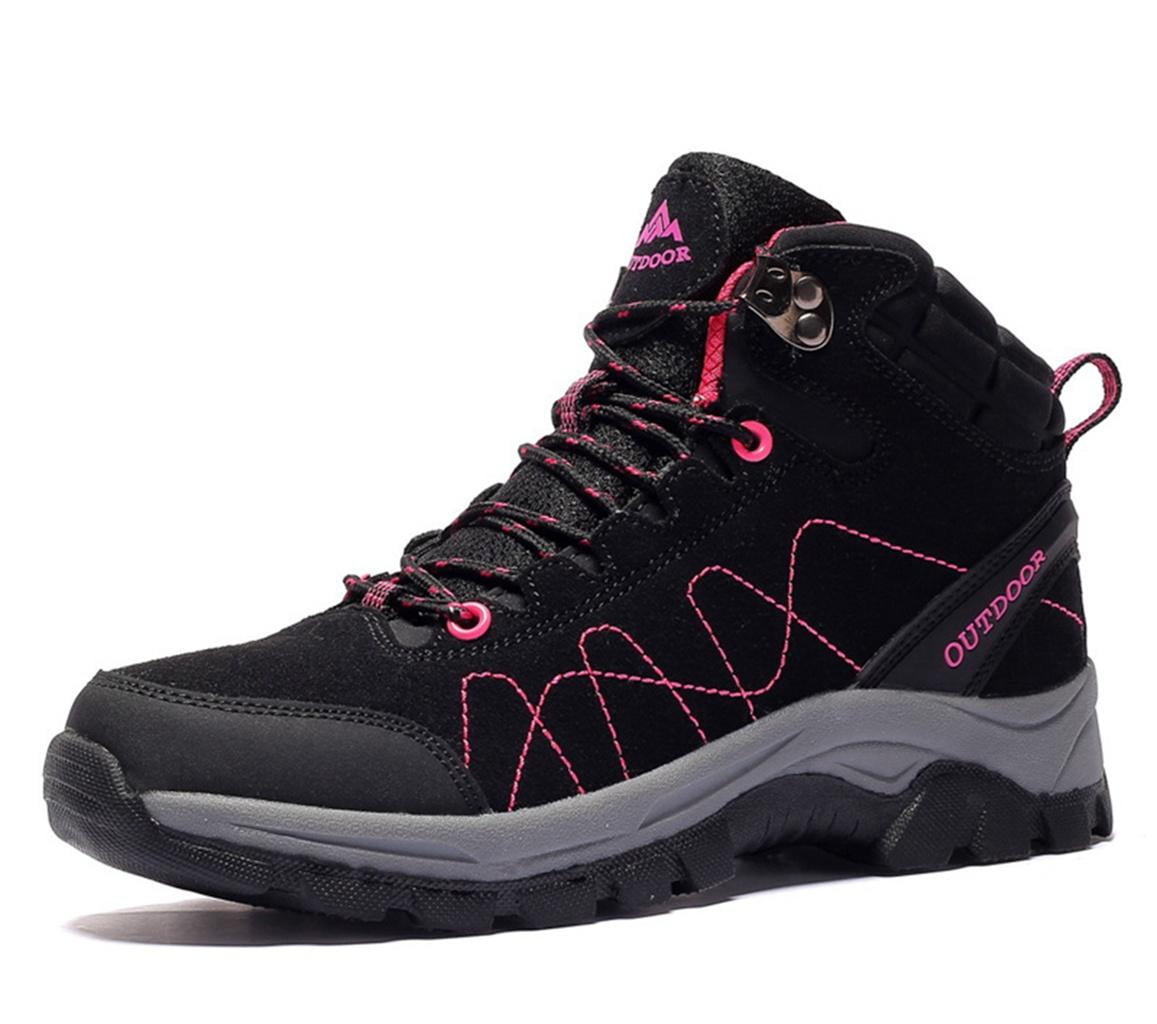 Women's Hiking Shoes Waterproof Non-slip Ankle Boots Outdoor Lightweight Trekking Sneakers