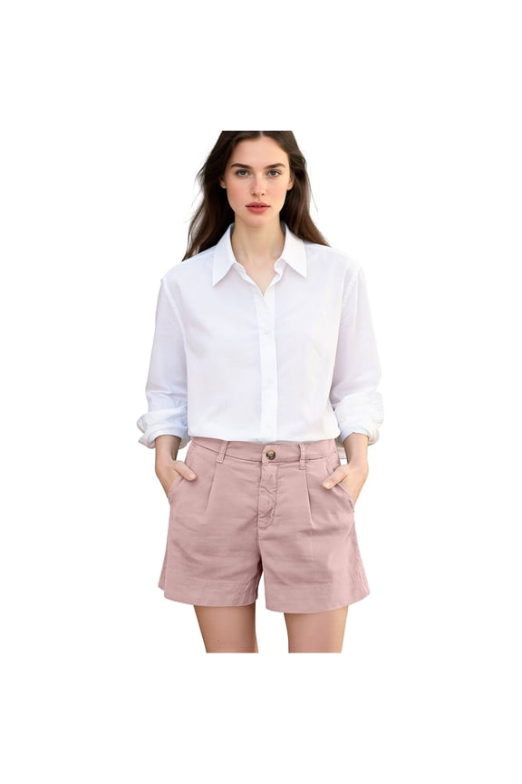 Women's Hiking Work Shorts, Stretch, Golf, Quick-Dry, Waterproof, Lightweight Outdoor Summer Shorts with Pockets