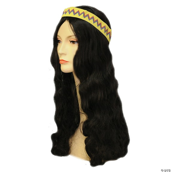 Women's Hippie With Band Wig