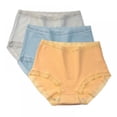 thumbnail image 1 of Women's Hipster Panties 3-Pack, Cotton Moisture-Wicking Hipster Briefs, Hipster Underwear, 3-Pack, 1 of 8