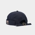 thumbnail image 1 of Mens Docker Cap Brimless Skullcap Sailor Cap Rolled Cuff Retro Beanie Hat, 1 of 10