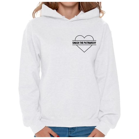 Women's History Month Sweatshirt Smash the Patriarchy Hooded Sweater Girls Power International Womens Day Outfit