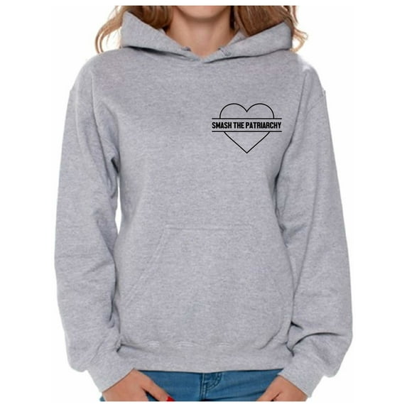 Women's History Month Sweatshirt Smash the Patriarchy Hooded Sweater Girls Power International Womens Day Outfit