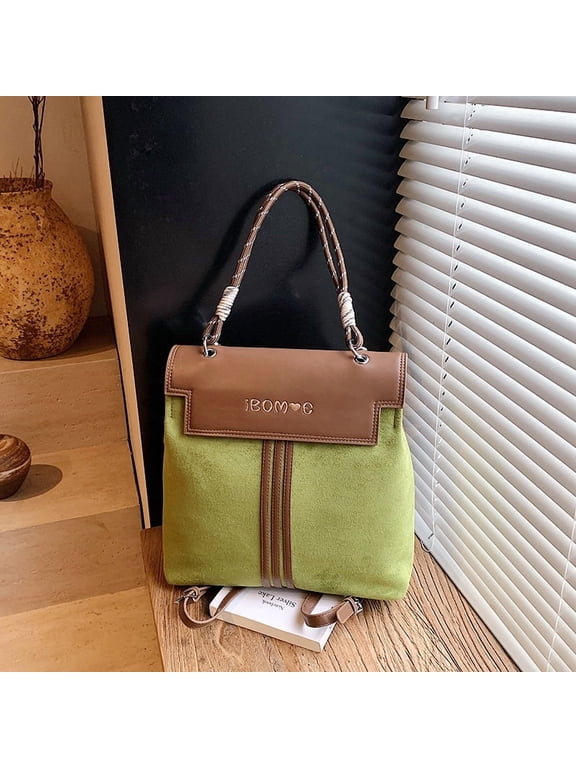 Women's Hobo Bag Shoulder Bag Crossbody Bag for Young Women with Sewing Line Detail Soft Suede Medium Size Adjustable Strap Multiple Compartments Urban Minimalist Style for Daily Commute, Shopping, a