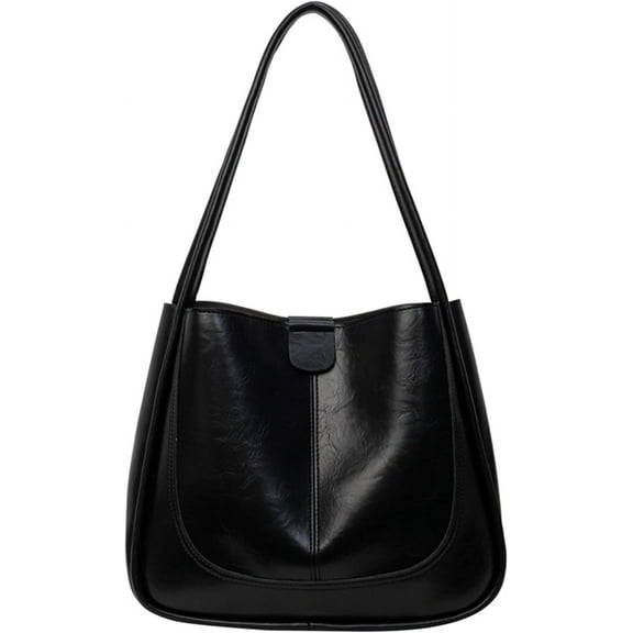 Women's Hobo Bucket Bag Vintage Handbag Purses Soft PU Leather Tote Bag Fashion Ladies Top Handle Shoulder Bags