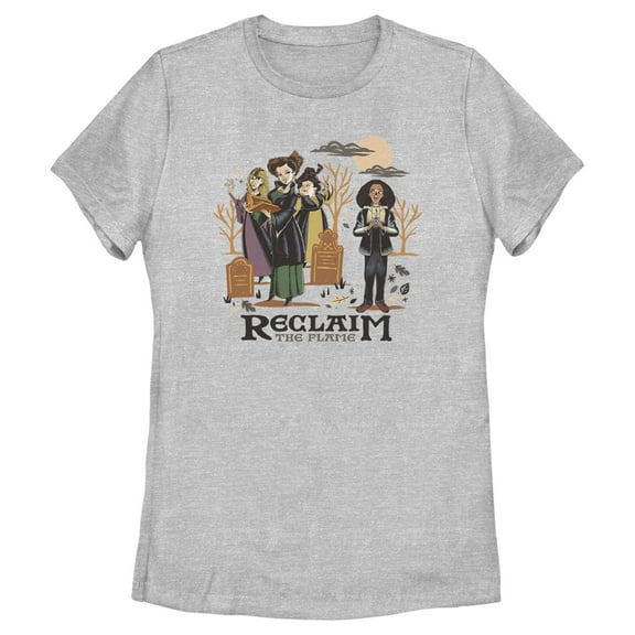 Women's Hocus Pocus 2 Reclaim the Flame Graphic Tee Athletic Heather X Large