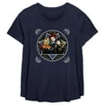 thumbnail image 1 of Women's Hocus Pocus Amuck Witch Circle  Graphic T-Shirt, 1 of 3