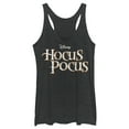 thumbnail image 1 of Women's Hocus Pocus Classic Logo  Racerback Tank Top Black Heather X Small, 1 of 3