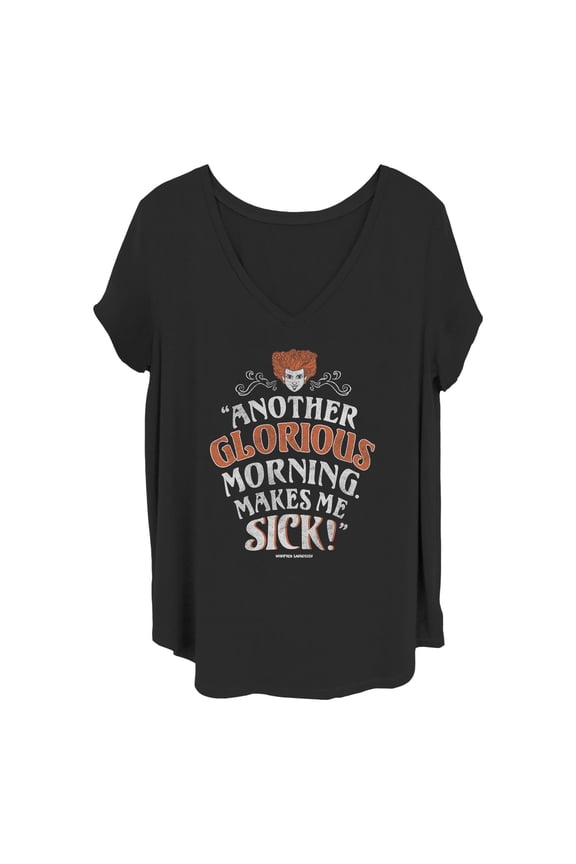 Women's Hocus Pocus Hocus Pocus Winifred Glorious Morning Graphic T-Shirt