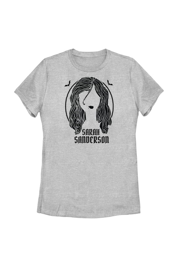 Women's Hocus Pocus Sarah Sanderson Portrait Graphic Tee Athletic Heather 2X Large