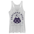 thumbnail image 1 of Women's Hocus Pocus Thackery Binx Protector  Racerback Tank Top White Heather Large, 1 of 3