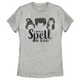 thumbnail image 1 of Women's Hocus Pocus Witch's Spell on You Graphic Tee Athletic Heather Large, 1 of 3