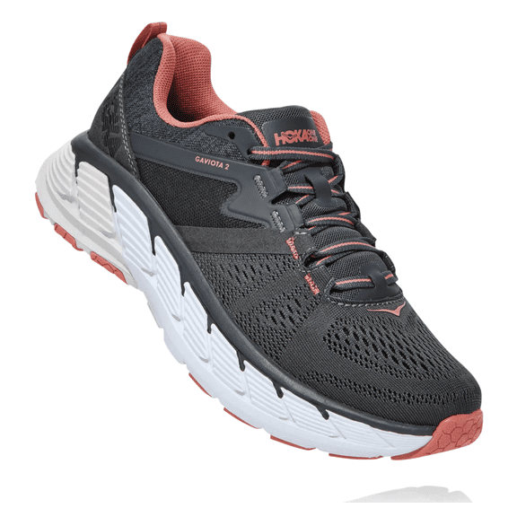 HOKA ONE ONE Women's Gaviota 2 Running Shoes, 11 US ( WIDE ), Dark Shadow Lantana, LIMITED EDITION