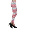 thumbnail image 1 of Women's Holiday Fashion Print Mid-Waist Full Length Yoga Leggings, 1 of 1