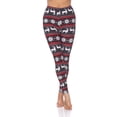 thumbnail image 1 of Women's Holiday Printed Leggings, 1 of 5