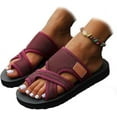 thumbnail image 1 of Women's Hollow Mesh Slide Sandals - Comfortable Orthopedic Arch Support Mesh Sandals for Women, 1 of 6