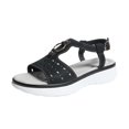 thumbnail image 1 of Women's Hollow Out Breathable Sport Sandals Casual Summer Walking Shoes with Soft Cushion Insole Comfortable Fashion Sneaker Sandals, 1 of 9