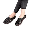 thumbnail image 1 of Women's Hollow-out Leatherette Flat Heel Flats, 1 of 4
