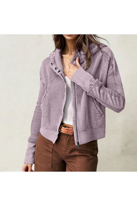 Women's Hooded Long Sleeve Loose Slouchy Zipper Button Pocket Hoodie plus Size Womens Windbreaker Jackets 5x Swing Coat Car Coat Women plus Size Fringe Jacket Coat Jackets for Women plus Size Mean