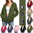 thumbnail image 1 of Women's Hooded Rain Coat Women's Lightweight Packable Waterproof Hooded Rain Jacket, Breathable Windbreaker for Hiking Cycling Travel, 1 of 10