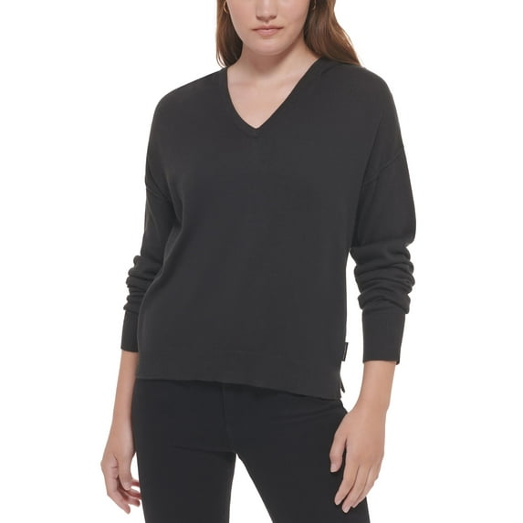 Women's Hooded Sweater Black L