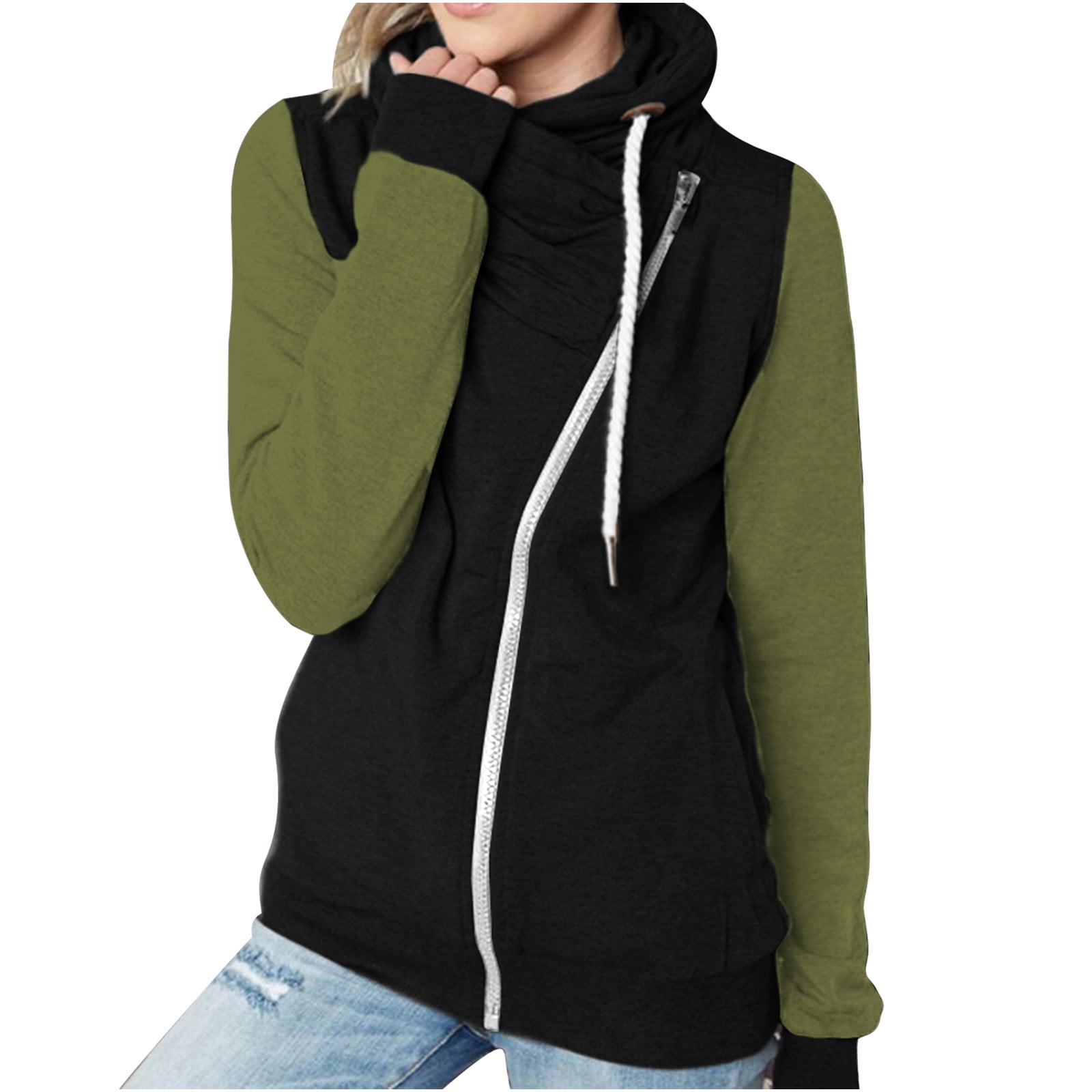 Women's asymmetrical clearance sweatshirt