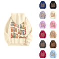 thumbnail image 1 of Women's Hoodie for Book Lovers 2025 Fall Winter Long Sleeve Preppy Y2K Graphic Hooded Sweatshirt Pullover Tops, 1 of 1