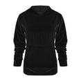 thumbnail image 1 of Women's Hoodies Pullover Cozy Oversized Pockets Hooded Sweatshirt Athletic Velour Hoodies Sweat suit Sweatshirt Tops,Plus Size S-2XL/Blue,Black, 1 of 8