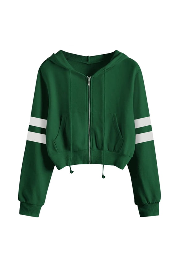 Women's Hoodies Sweatshirts Casual Pullover Solid Hoodie Top for Women Long Sleeve Hooded Sweatshirt Relaxed Fit Blouse Style Green XL