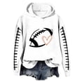 thumbnail image 1 of Women's Hoodies & Sweatshirts Hooded Sweatshirt Women Heart Football Graphic Hoodies Fall Long Sleeve Pullover Tops Football Mom, Women's Hoodies & Sweatshirts XXXXXL, 1 of 4