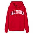 thumbnail image 1 of Women's Hoodies Sweatshirts Long Sleeve Hoodie Lightweight Pullover for Women Cozy Sweatshirts for Women Red Sweatshirt Fall Outfits Women Street Style, 1 of 3