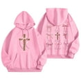 thumbnail image 1 of Women's Hoodies & Sweatshirts Stylish Word Graphic Sweatshirts for Women Long Sleeve Hoodie Fashionable Preppy Tops, 1 of 7