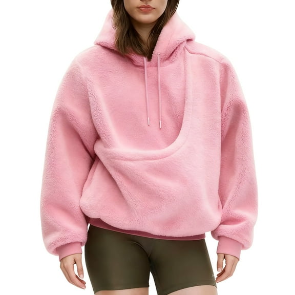 Women's Hoodies & Sweatshirts Women'S Winter Warm Pocket Cat Mom Pocket Hooded Sweatshirt Funny Hoodie, Women's Hoodies & Sweatshirts M