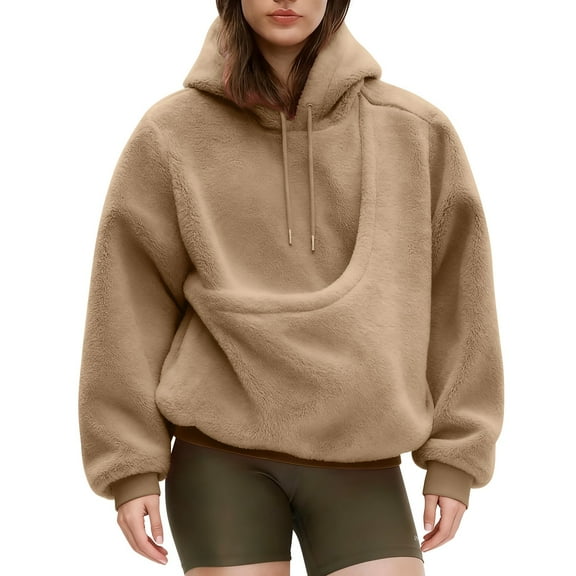 Women's Hoodies & Sweatshirts Women'S Winter Warm Pocket Cat Mom Pocket Hooded Sweatshirt Funny Hoodie, Women's Hoodies & Sweatshirts M