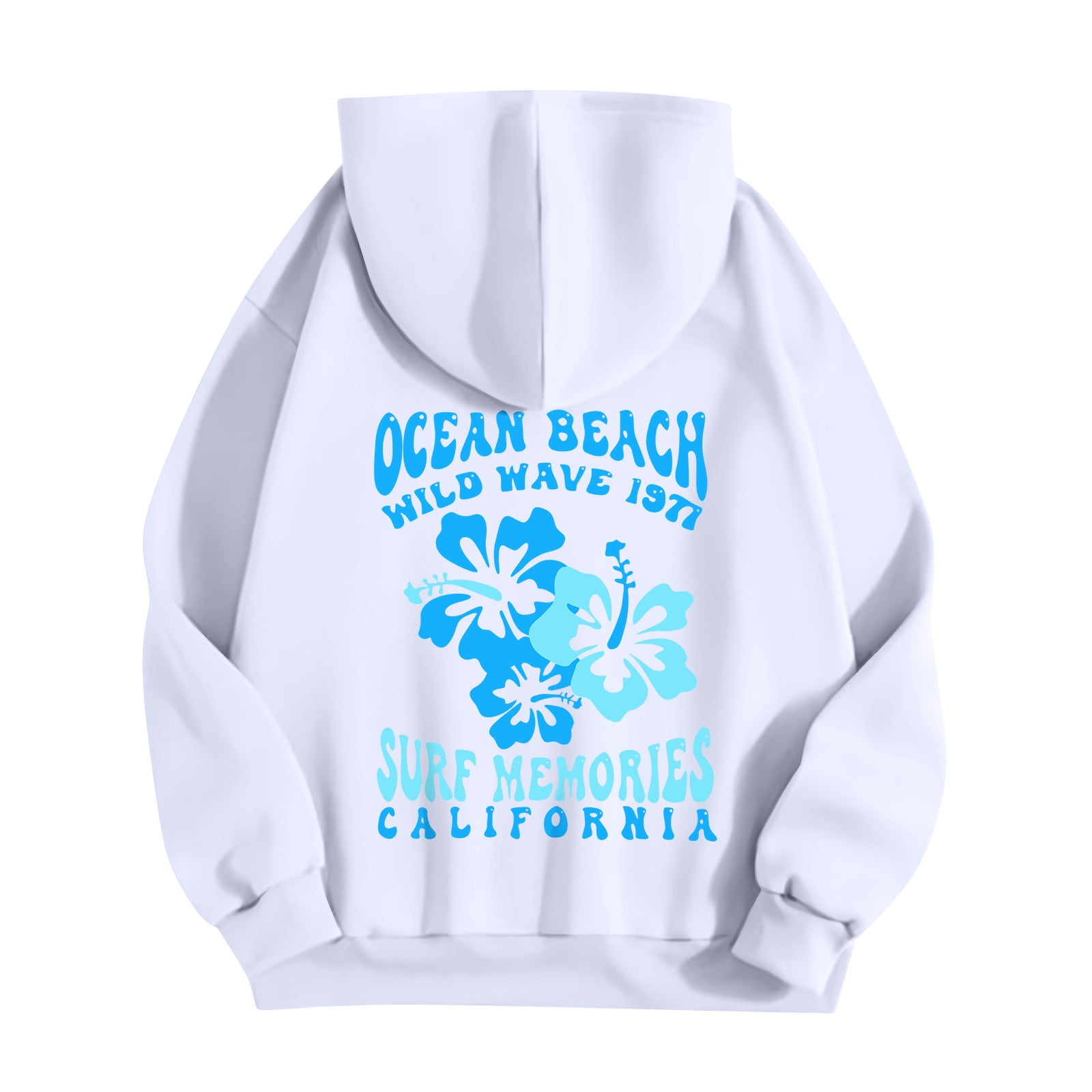 Women's Hoodies Teen Girls Y2K Shirts Long Sleeve Letter Print Pullover