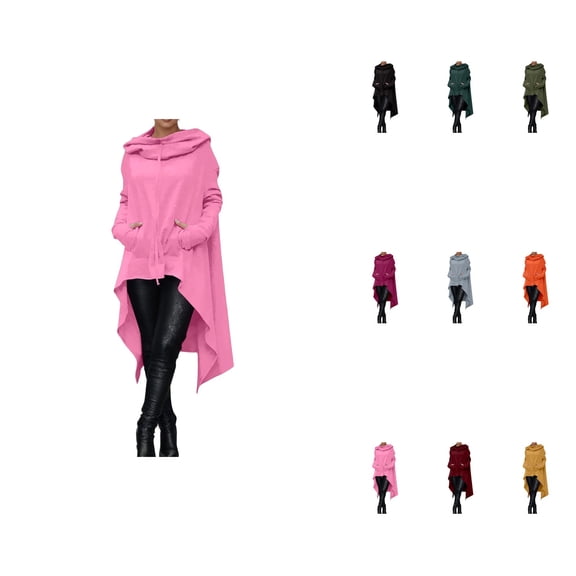 Women's Hoodies and Sweatshirts, Fall Winter Casual Pullover with Pocket, Loose Fit, Hooded Design, Long Sleeve Oversize Top, Comfortable Fashion