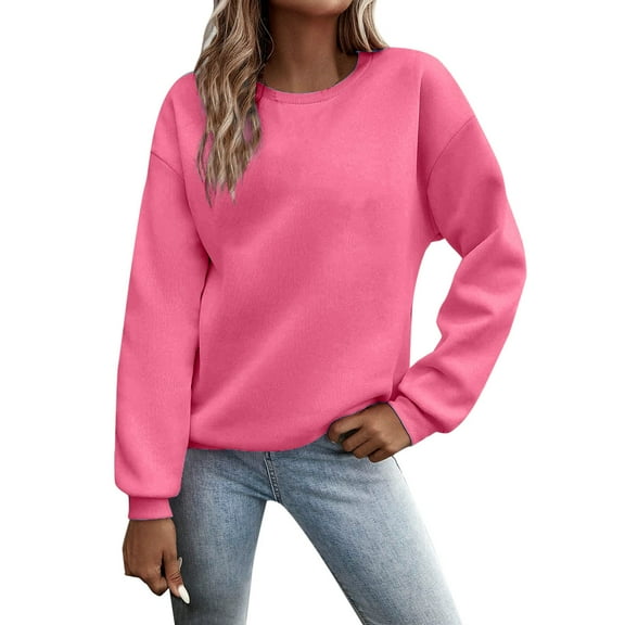 Women's Hoodless Sweatshirt Pullover Colour Block Long Sleeve Crew Neck Casual Top for Autumn Winter Streetwear