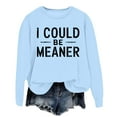 thumbnail image 1 of Women's Hoodless Sweatshirt Stylish Round Neck Printed Casual T Shirt for Comfortable Daily Wear Ideal for Any Occasion with Jeans and Sneakers Winter Fashion Soft Fabric, 1 of 3