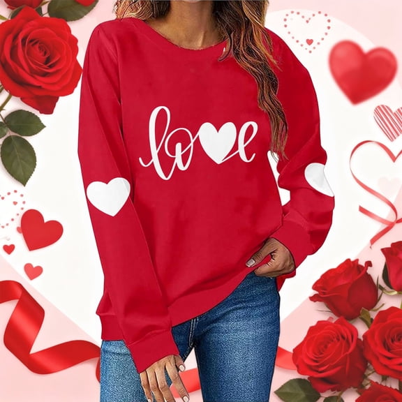 Women's Hoodless Sweatshirt Sweatshirt For Women Fall Winter Tops Long Sleeve Shirts Oversized Tshirts Round Neck, Women's Hoodless Sweatshirt