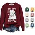 thumbnail image 1 of Women's Hoodless Sweatshirt for Women Lightweight Halloween Crew Neck Top for Seasonal Comfort and Cozy Wear S, 1 of 4