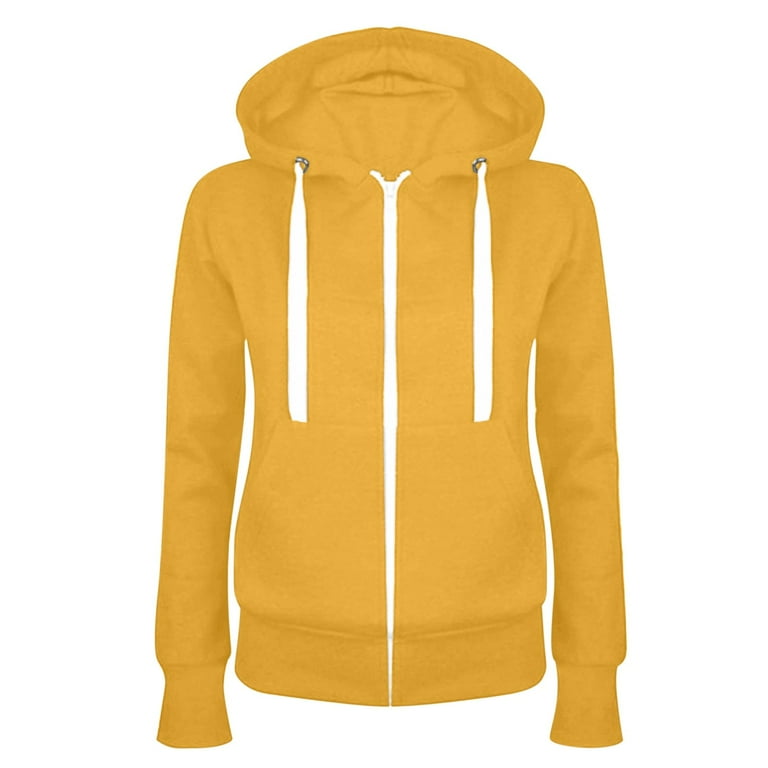 Women's hoodless zippered sweatshirts outlet