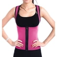 thumbnail image 1 of Women's Hot Thermal Sweat Neoprene Slimming Body Shaping Shirt - U Vest With Zipper - Suana Weight Loss Vest - Small, 1 of 4