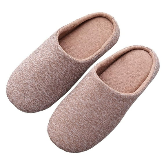 Women's House Indoor Slippers Memory Foam Slip-on Bedroom Cozy Summer Lightweight Outdoor Shoes with Anti Skid Super Light Sole
