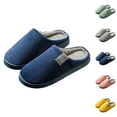 thumbnail image 1 of Women's House Slippers Fuzzy Plush Slippers Cozy Indoor Footwear for Home Use Soft Warm Shoes for Autumn and Winter Comfortable Couples Home Shoes, 1 of 5