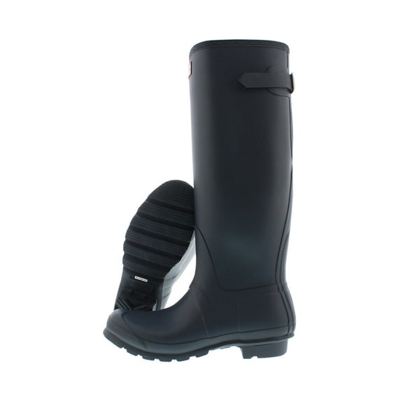 Hunter Original Tall Waterproof Rain Boot Womens Shoes Size 7, Color: Navy