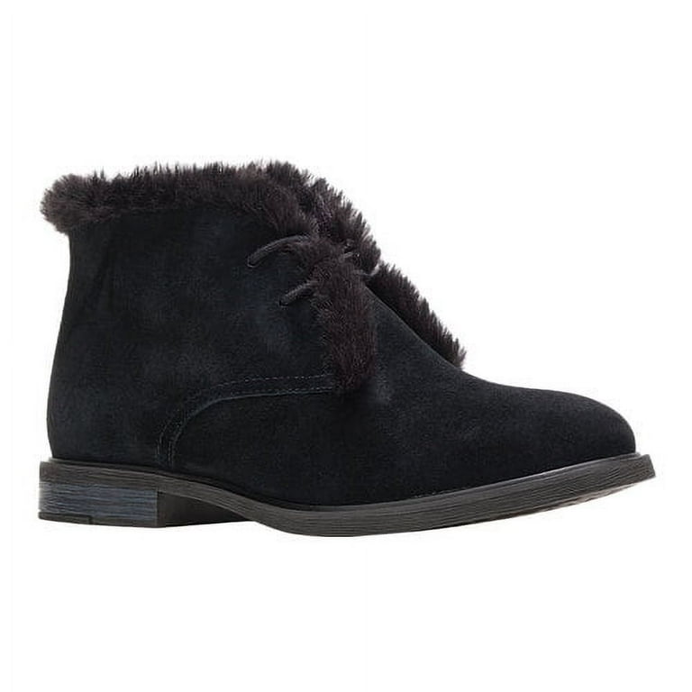 Women s Hush Puppies Bailey Fur Chukka Boot Walmart