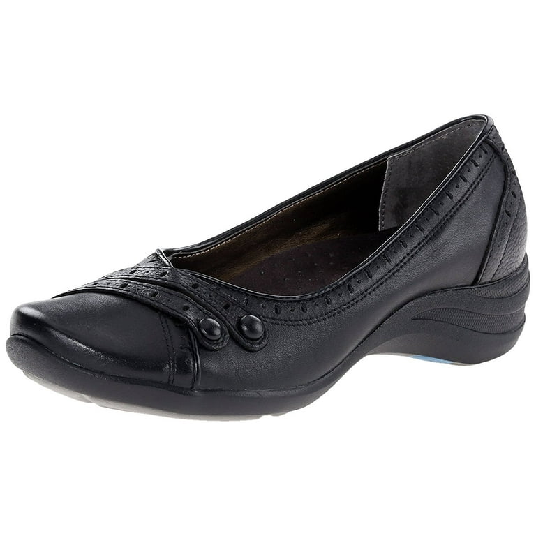 靴 burlesque Women's Hush Puppies Burlesque (9.5 N in Black Leather