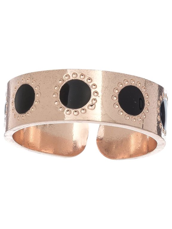 Women's Hypoallergenic Stainless Steel Circle Ring By Howard's
